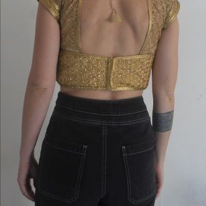 Embroidered Crop Top from India
